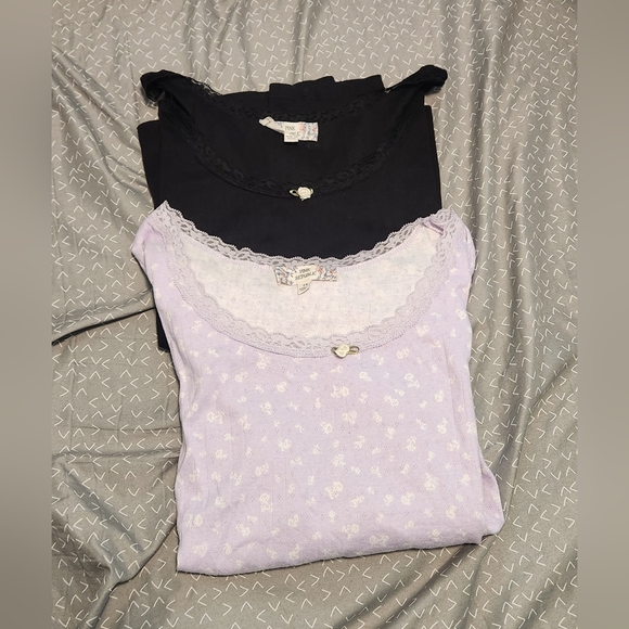 Pink Republic Lace Trim Crop Top Bundle - Picture 1 of 5